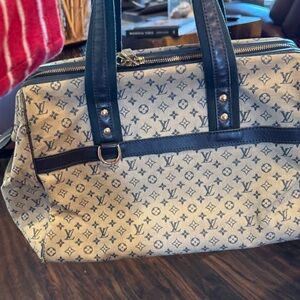 Louis Vuitton MiniLin Josephine GM with COA